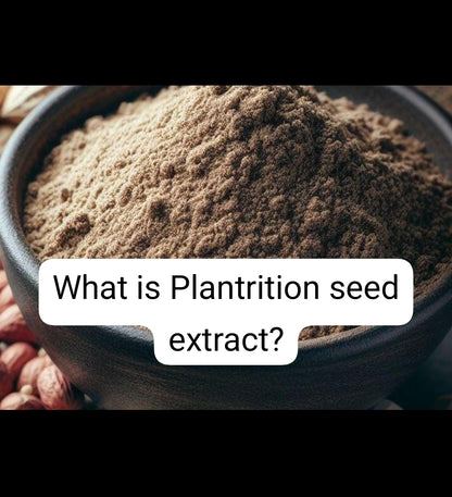 Plantrition Protein Flour | 52% Protein | Source: Peanut, Wheat | High fiber | Nutty taste | Naturally present vitamin and minerals